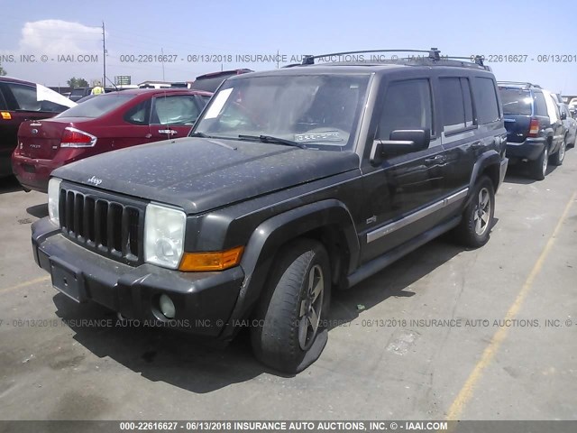 1J8HH48N06C286483 - 2006 JEEP COMMANDER ყავისფერი ფოტო 2