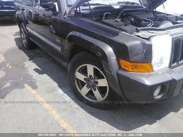 1J8HH48N06C286483 - 2006 JEEP COMMANDER ყავისფერი ფოტო 6