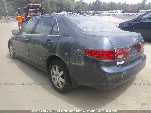 1HGCM66565A052114 - 2005 HONDA ACCORD EX GREEN photo 3