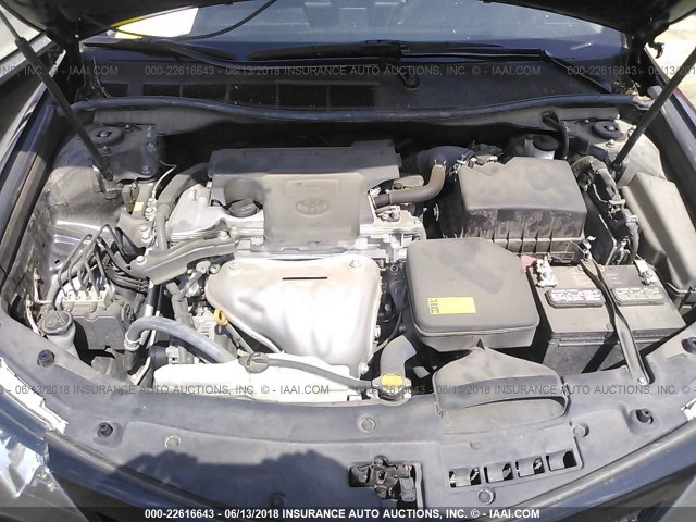 4T1BF1FK9EU843941 - 2014 TOYOTA CAMRY L/SE/LE/XLE შავი ფოტო 10