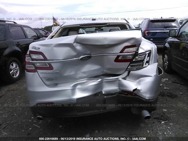 1FAHP2D89DG104810 - 2013 FORD TAURUS SILVER photo 6