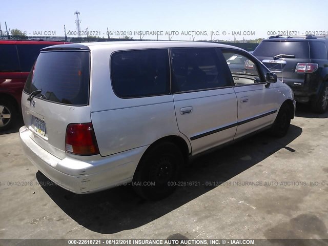 JHMRA1861TC008659 - 1996 HONDA ODYSSEY LX SILVER photo 4