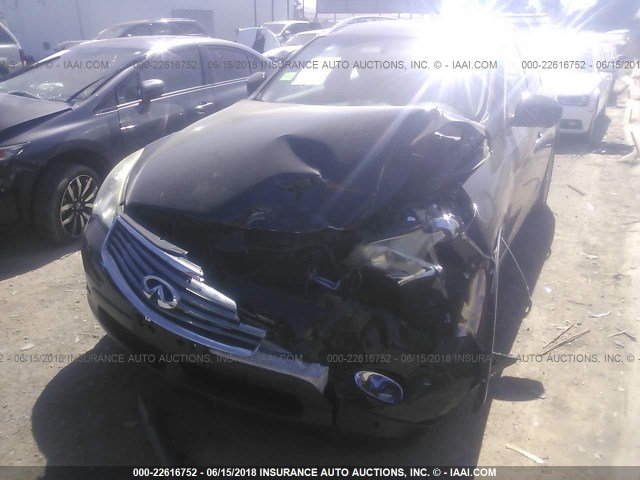 JN1AJ0HP1BM802445 - 2011 INFINITI EX35 JOURNEY BLACK photo 6