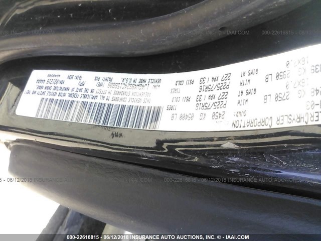1J4GW48S24C156808 - 2004 JEEP GRAND CHEROKEE LAREDO/COLUMBIA/FREEDOM 黑色 照片 9