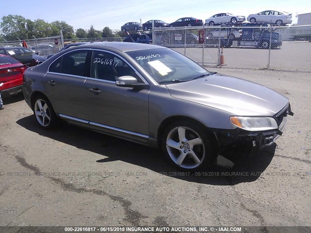 YV1992AH1A1116195 - 2010 VOLVO S80 T6 GRAY photo 1