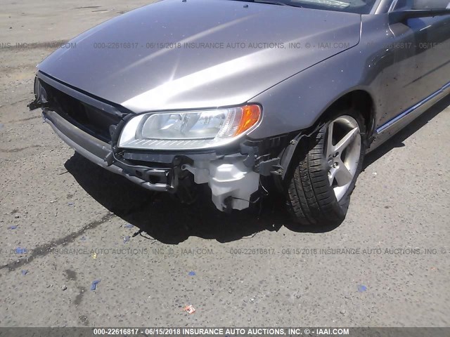 YV1992AH1A1116195 - 2010 VOLVO S80 T6 GRAY photo 6