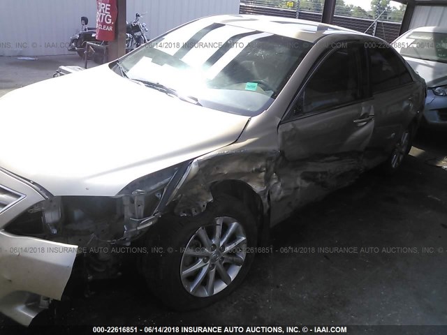 4T1BK3EK9BU119476 - 2011 TOYOTA CAMRY SE/LE/XLE ოქროსფერი ფოტო 6