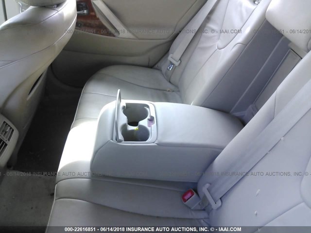 4T1BK3EK9BU119476 - 2011 TOYOTA CAMRY SE/LE/XLE ოქროსფერი ფოტო 8