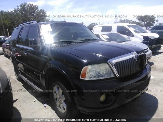 5LMFU27R13LJ44702 - 2003 LINCOLN NAVIGATOR BLACK photo 1
