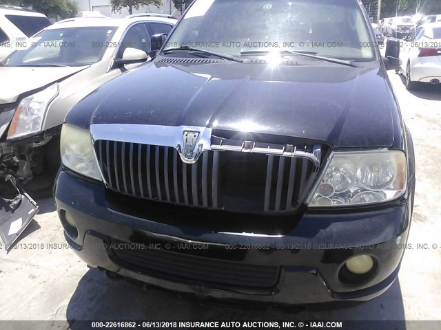 5LMFU27R13LJ44702 - 2003 LINCOLN NAVIGATOR BLACK photo 6