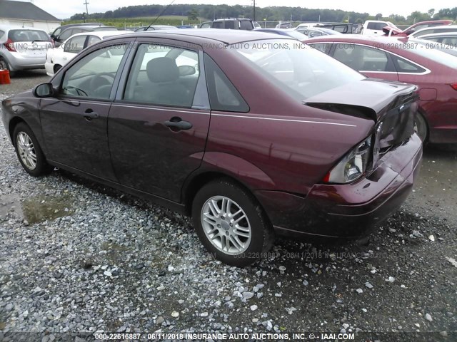 1FAFP34N77W208239 - 2007 FORD FOCUS ZX4/S/SE/SES 栗色 照片 3