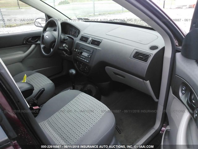 1FAFP34N77W208239 - 2007 FORD FOCUS ZX4/S/SE/SES 栗色 照片 5