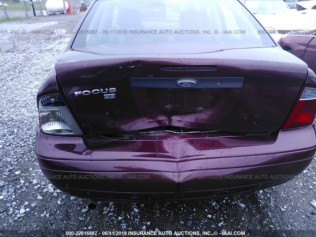 1FAFP34N77W208239 - 2007 FORD FOCUS ZX4/S/SE/SES 栗色 照片 6