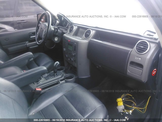 SALAE25497A420608 - 2007 LAND ROVER LR3 SE GRAY photo 5