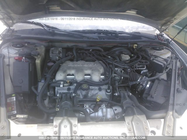 1G2WK52J0YF308886 - 2000 PONTIAC GRAND PRIX SE1 SILVER photo 10