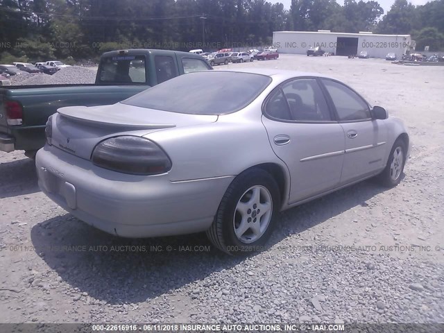 1G2WK52J0YF308886 - 2000 PONTIAC GRAND PRIX SE1 SILVER photo 4