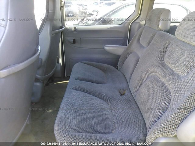2P4FP2538TR847116 - 1996 PLYMOUTH VOYAGER WHITE photo 8