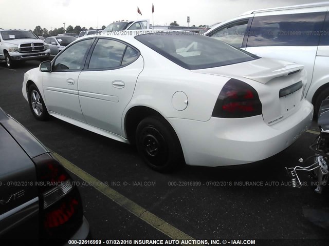 2G2WP522751312625 - 2005 PONTIAC GRAND PRIX 白色 照片 3
