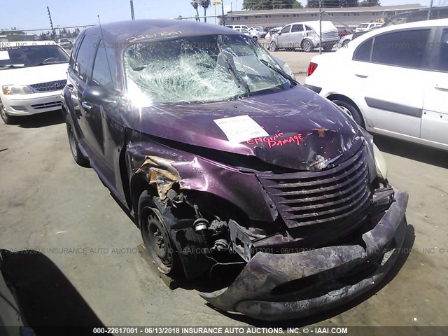 3C4FY48B72T306389 - 2002 CHRYSLER PT CRUISER CLASSIC PURPLE photo 1