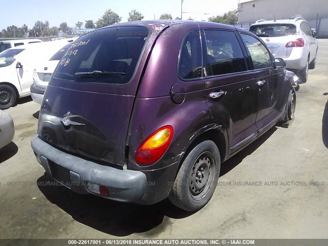 3C4FY48B72T306389 - 2002 CHRYSLER PT CRUISER CLASSIC 紫色 照片 4