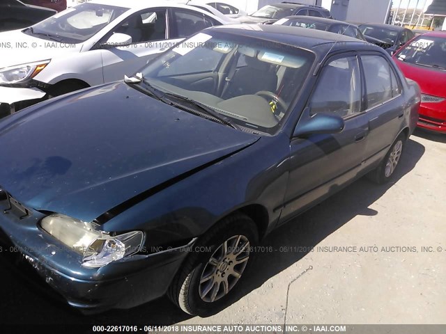 1NXBR12E4YZ353273 - 2000 TOYOTA COROLLA VE/CE/LE GRAY photo 2