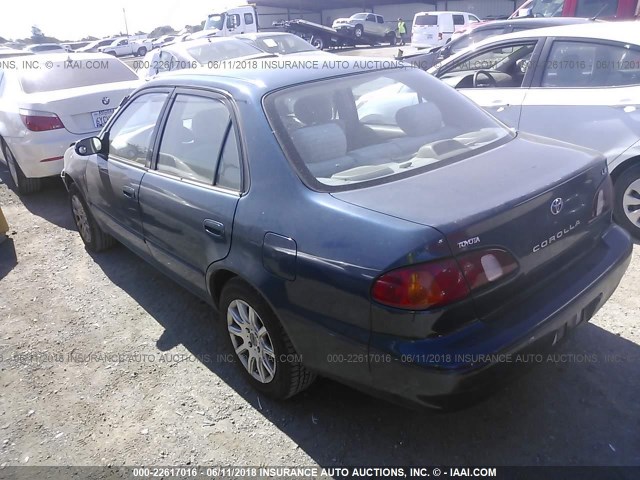 1NXBR12E4YZ353273 - 2000 TOYOTA COROLLA VE/CE/LE 灰色 照片 3