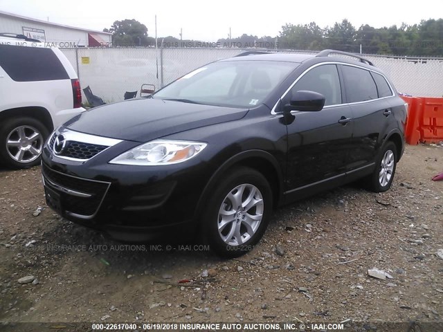JM3TB2CA2C0353634 - 2012 MAZDA CX-9 BLACK photo 2