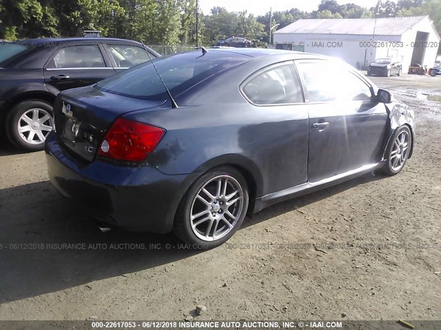 JTKDE177360135261 - 2006 TOYOTA SCION TC 灰色 照片 4