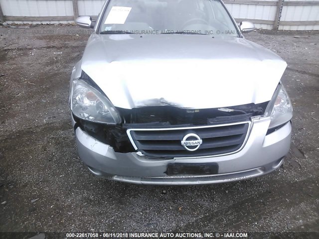 1N4AL11D23C242297 - 2003 NISSAN ALTIMA S/SL SILVER photo 6