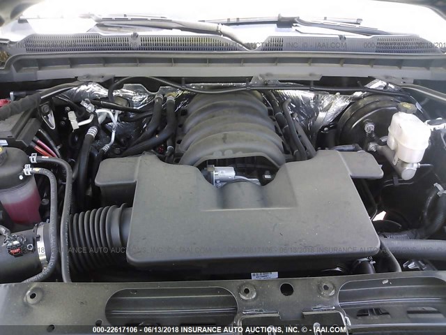 1GCRCRECXJZ140740 - 2018 CHEVROLET SILVERADO C1500 LT Grau Foto 10