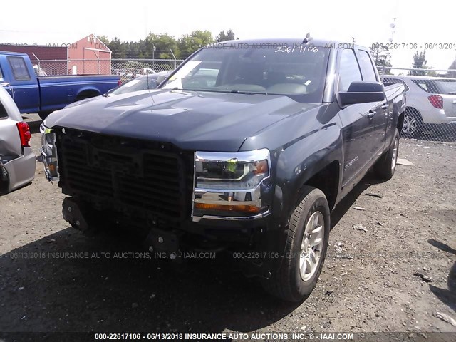 1GCRCRECXJZ140740 - 2018 CHEVROLET SILVERADO C1500 LT Grau Foto 2