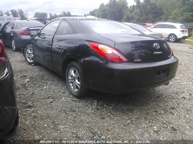 4T1CA38P25U058524 - 2005 TOYOTA CAMRY SOLARA SE/SLE 黑色 照片 3