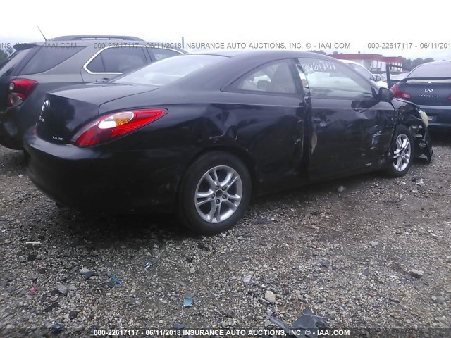 4T1CA38P25U058524 - 2005 TOYOTA CAMRY SOLARA SE/SLE 黑色 照片 4