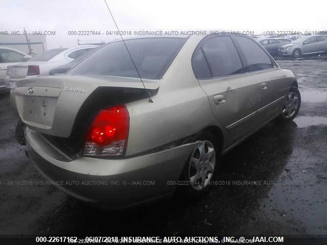 KMHDN46D45U959787 - 2005 HYUNDAI ELANTRA GLS/GT Unknown photo 4