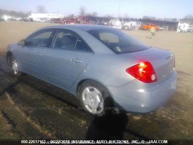 1G2ZF57B484275289 - 2008 PONTIAC G6 VALUE LEADER/BASE GRAY photo 3