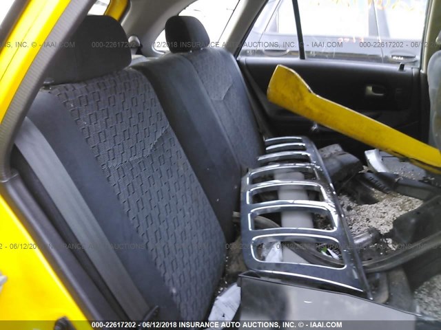 JM1BJ245121531616 - 2002 MAZDA PROTEGE PR5 黄色 照片 8