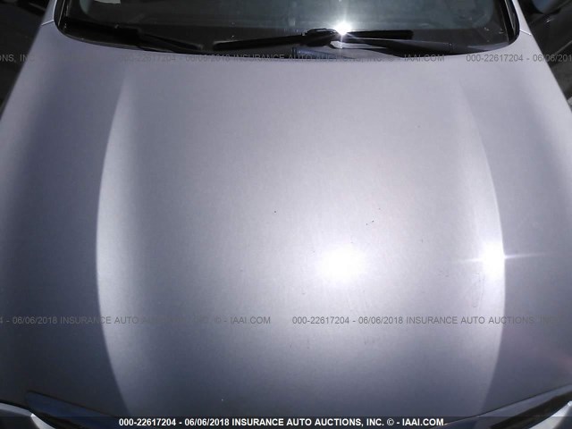 KMHEC4A42BA007191 - 2011 HYUNDAI SONATA HYBRID GRAY photo 10