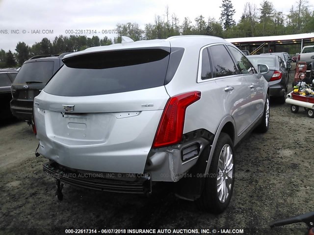 1GYKNFRS0JZ212809 - 2018 CADILLAC XT5 PREMIUM LUXURY GRAY photo 4