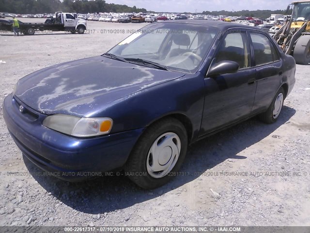 1NXBR12E4WZ134486 - 1998 TOYOTA COROLLA VE/CE/LE 蓝色 照片 2