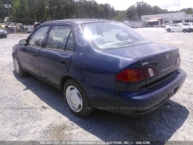 1NXBR12E4WZ134486 - 1998 TOYOTA COROLLA VE/CE/LE 蓝色 照片 3