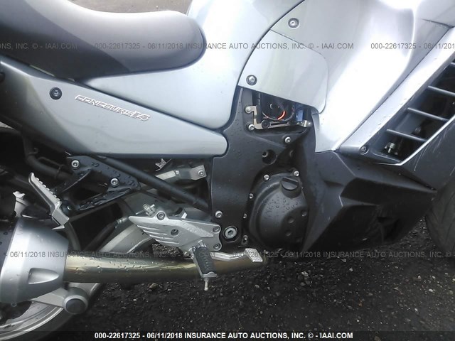 JKBZGNB178A007142 - 2008 KAWASAKI ZG1400 B SILVER photo 8