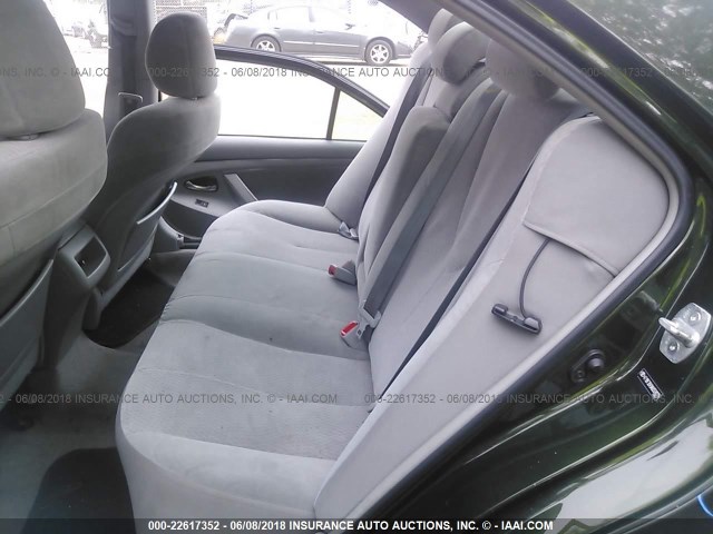 4T1BF3EK9AU559278 - 2010 TOYOTA CAMRY SE/LE/XLE GREEN photo 8