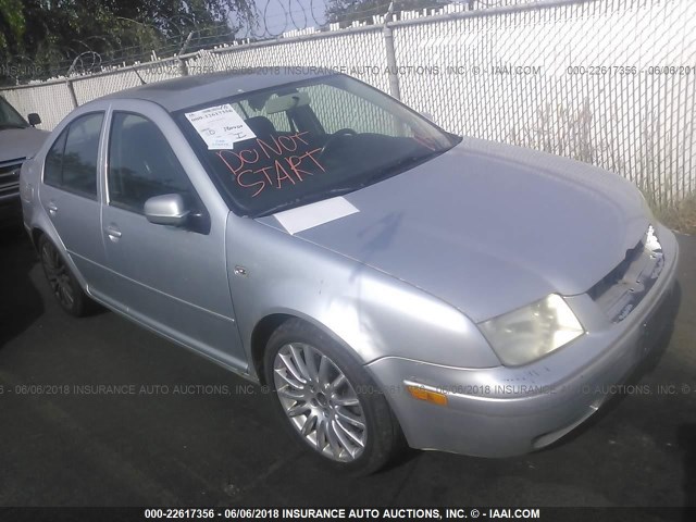 3VWPE69M83M193716 - 2003 VOLKSWAGEN JETTA WOLFSBURG 银色 照片 1