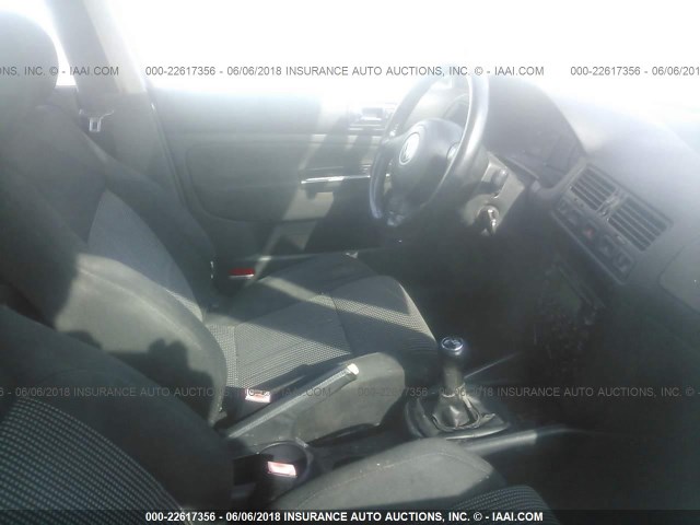 3VWPE69M83M193716 - 2003 VOLKSWAGEN JETTA WOLFSBURG 银色 照片 5