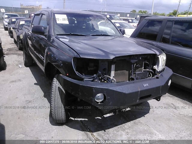 3TMLU42NX9M025001 - 2009 TOYOTA TACOMA DOUBLE CAB ნაცრისფერი ფოტო 6