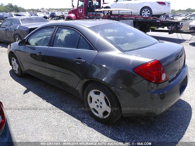 1G2ZF55B564165030 - 2006 PONTIAC G6 SE GRAY photo 3