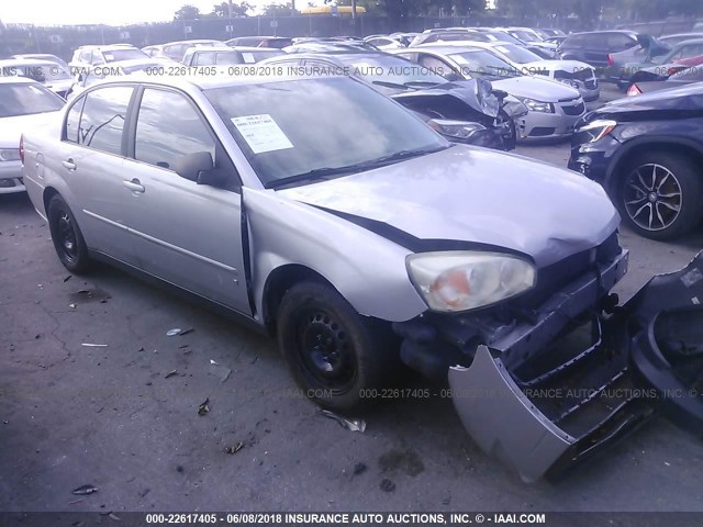 1G1ZS51F36F300695 - 2006 CHEVROLET MALIBU LS 银色 照片 1
