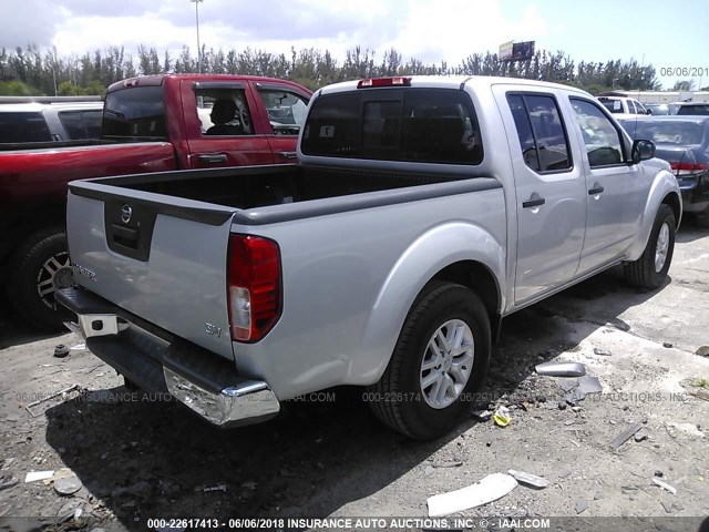 1N6AD0ER5JN715504 - 2018 NISSAN FRONTIER S/SV/SL/PRO-4X SILVER photo 4