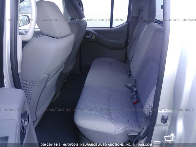 1N6AD0ER5JN715504 - 2018 NISSAN FRONTIER S/SV/SL/PRO-4X SILVER photo 8