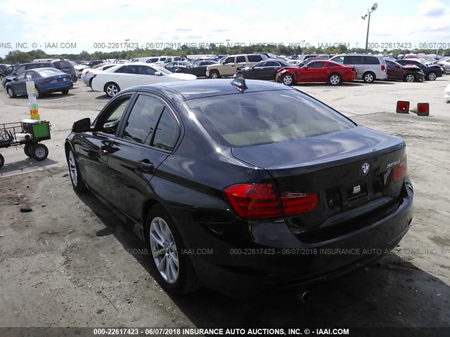 WBA3D3C59EK156895 - 2014 BMW 328 D BLACK photo 3